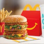 McDonald’s menu with prices